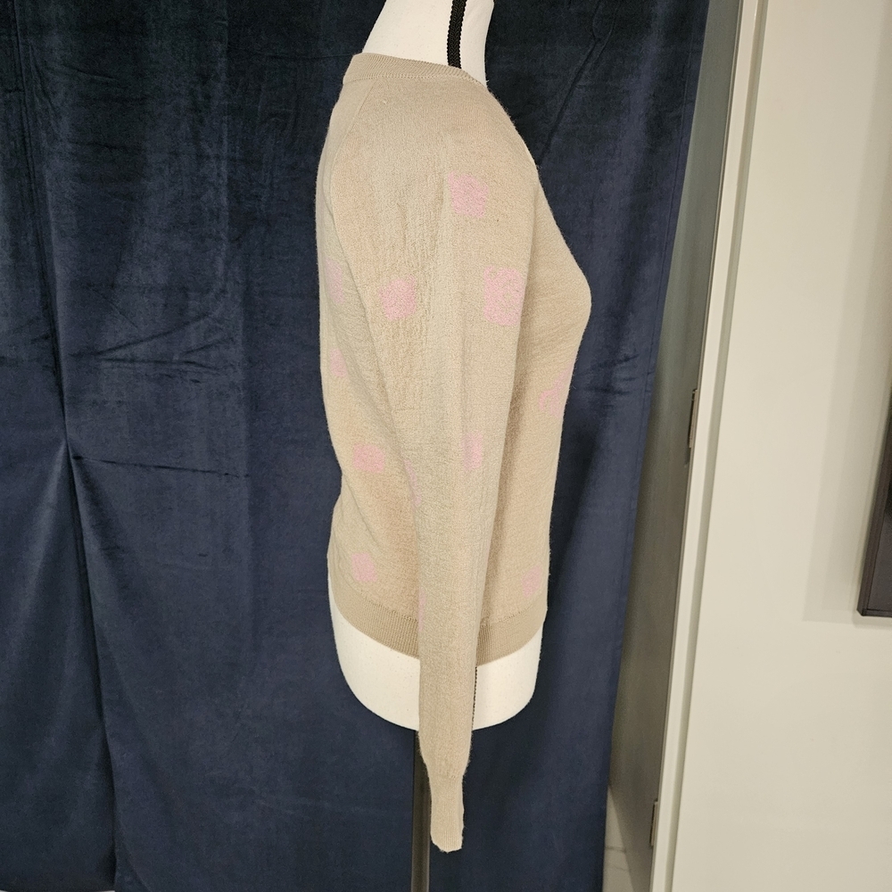 Loewe Women's Beige and Pink Sweater - Picture 6 of 16